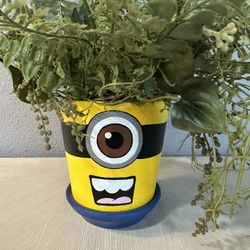 Minion Flower Pot 