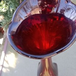 VINTAGE ASEDA GLASBROCK RUBY RED