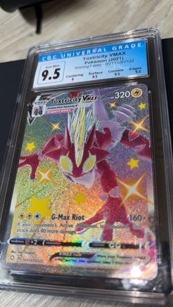 Toxtricity VMAX CGC 9.5 Gem Mint Shining Fates SV113/SV122