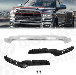 2019-2026 Dodge Ram 2(contact info removed) Chrome Upper Center Grill Molding Grille Parrilla Plasticos
