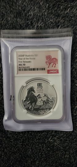 2026P Australian (S) $1 First Release MS70