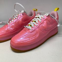 Mens Nike Air Force 1 Experimental Racer Pink Shoes CV1754-600 
