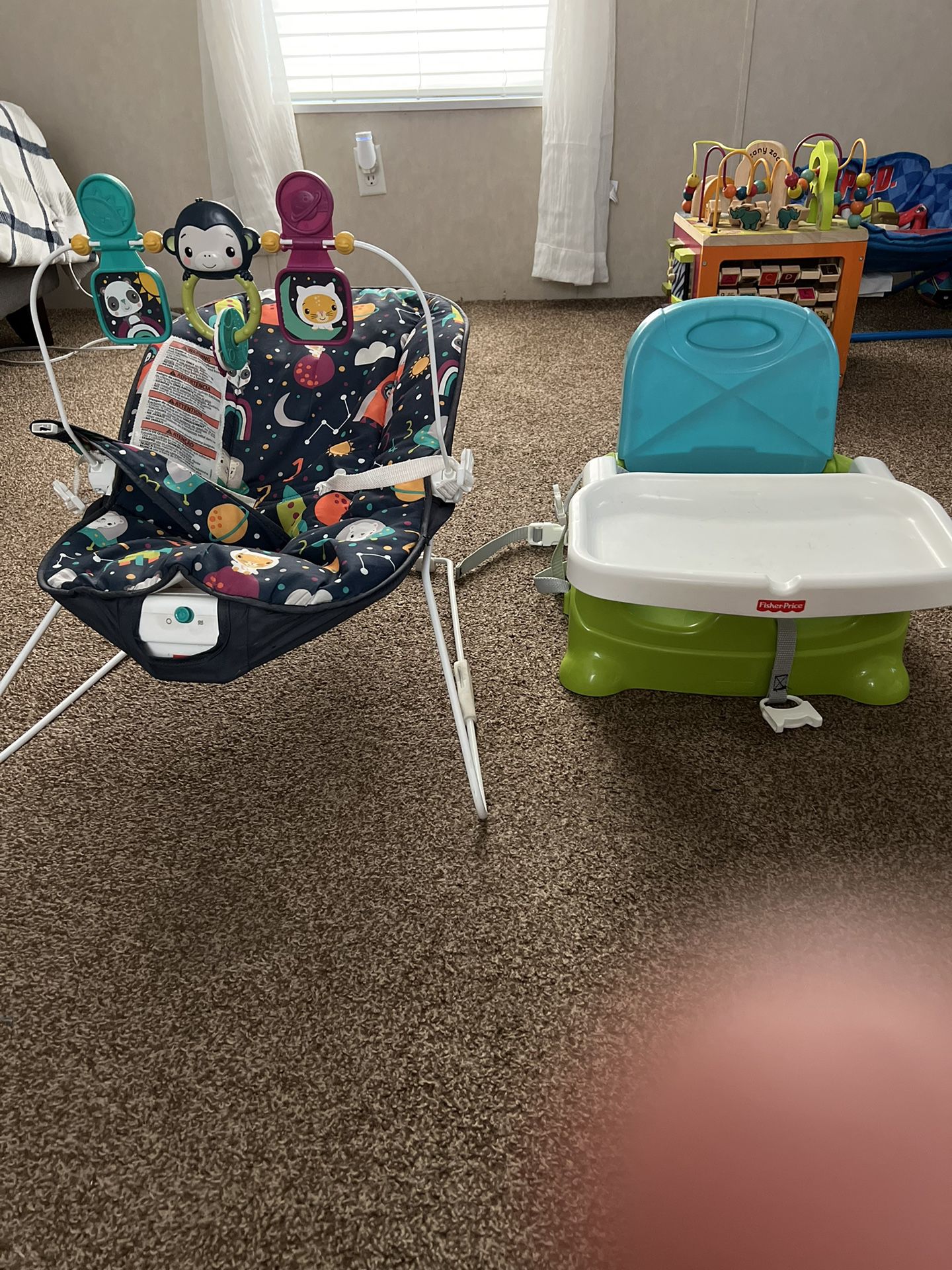 Bouncer And Portable High Chair