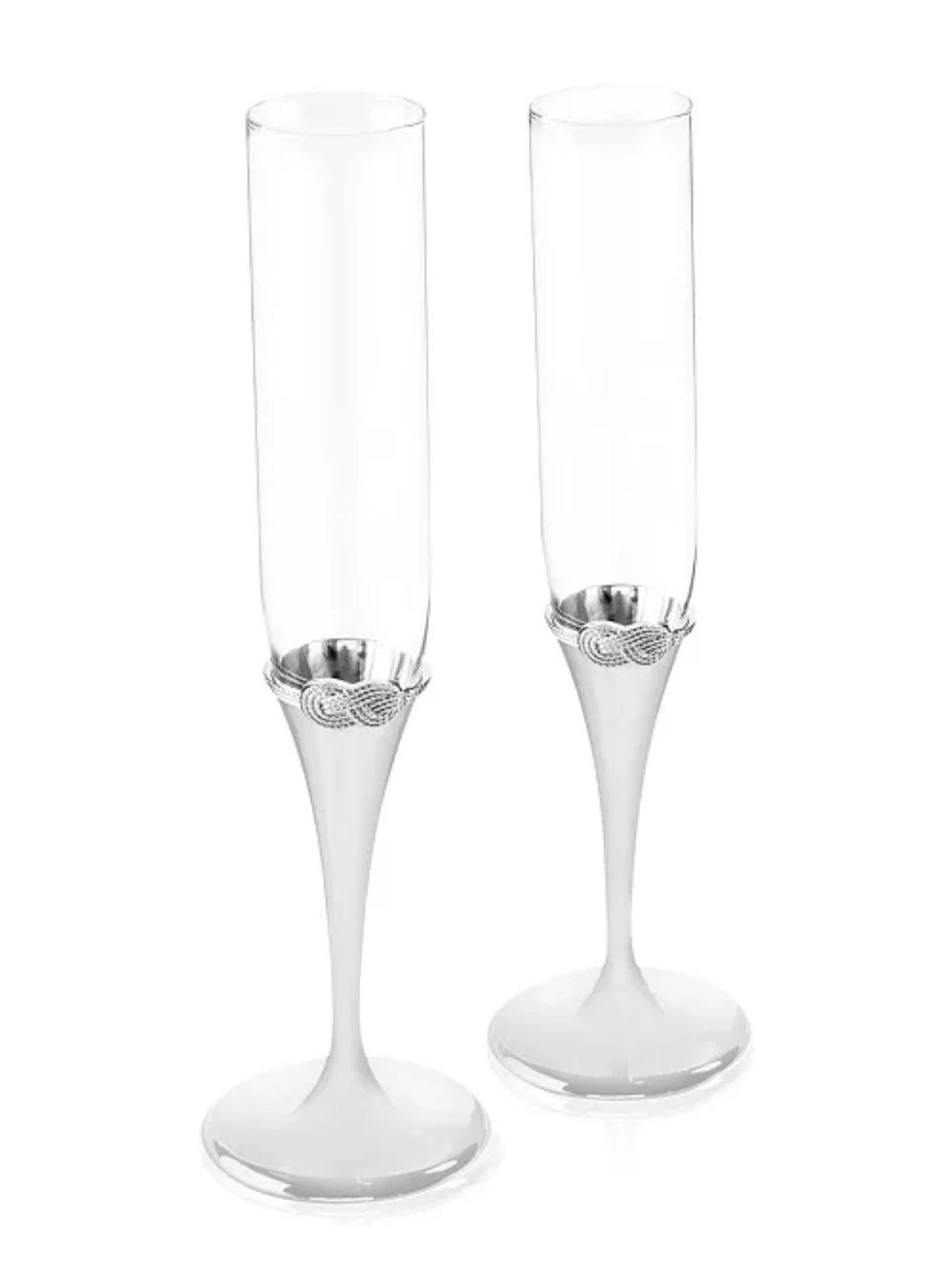 Vera Wang Toasting Flutes and Picture Frame Set