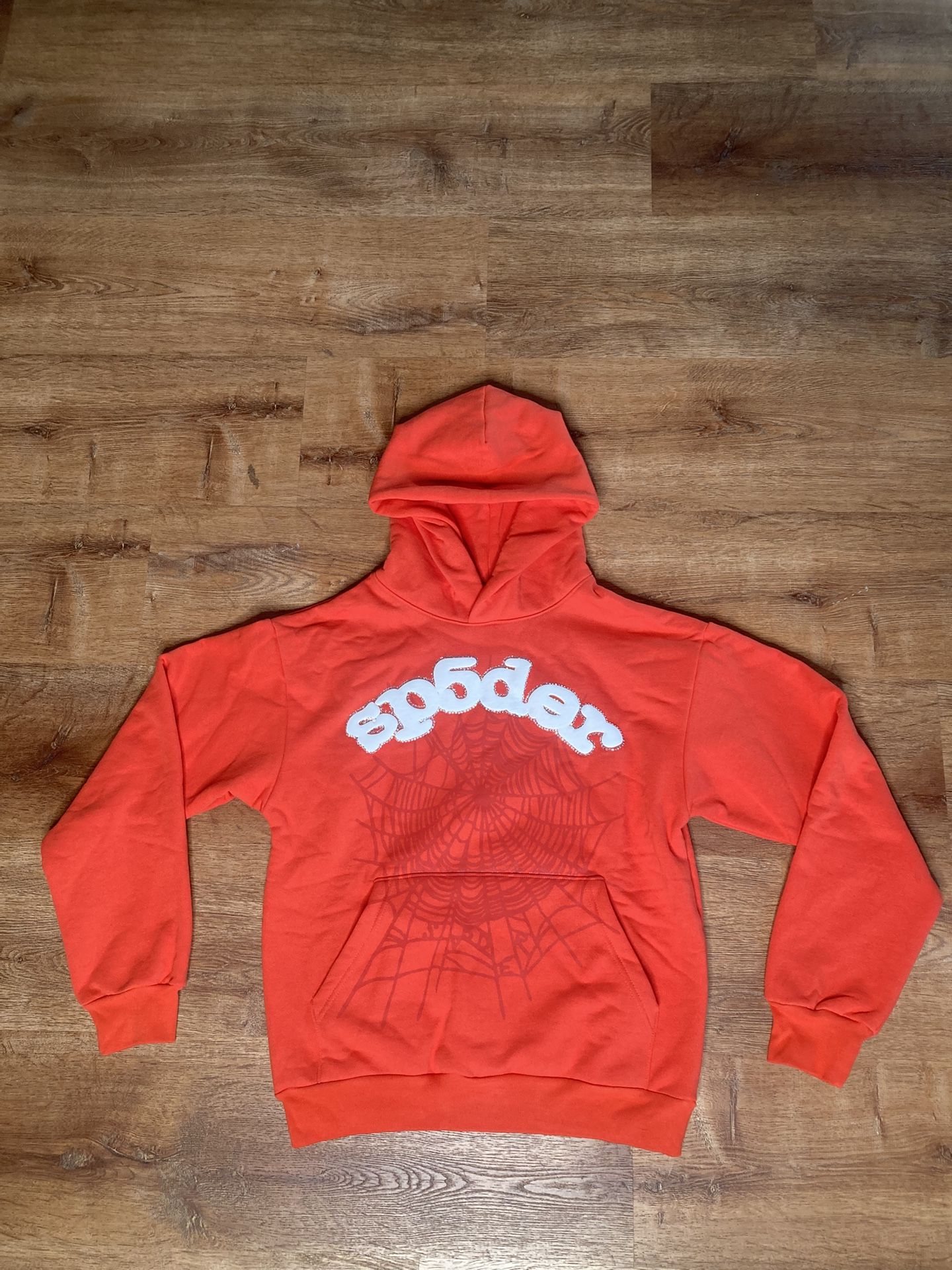 Spider Worldwide orange hoodie