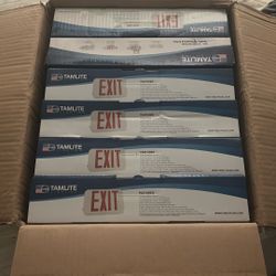 Exit Signs Pack Of 6