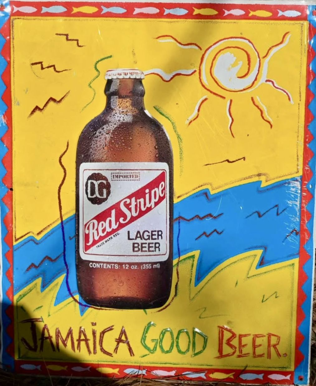a vintage-style sign