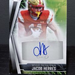 A-JH Jacob Herres 2022 SAGE - Autographs Black