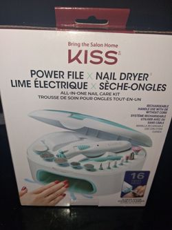 KISS: Power File X Nail Dryer "All In One" Nail Kit