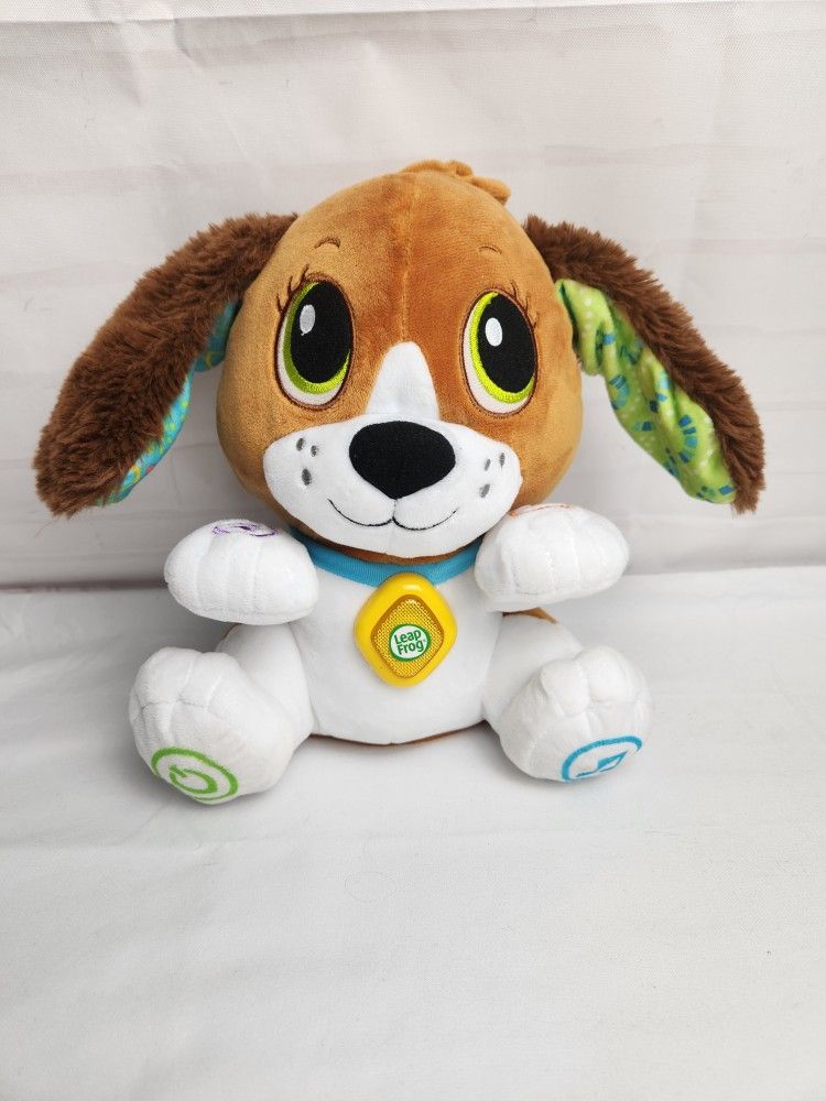 Leapfrog Baby speak and learn puppy Interactive plush. 