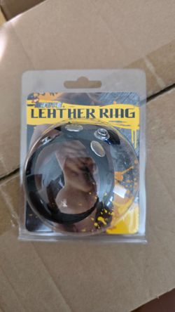 Men's Leather C-Ring