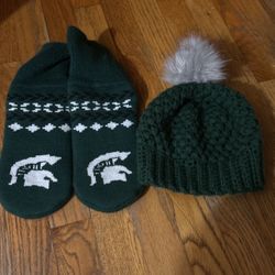 Michigan state Mukluks New Plus  Beanie 