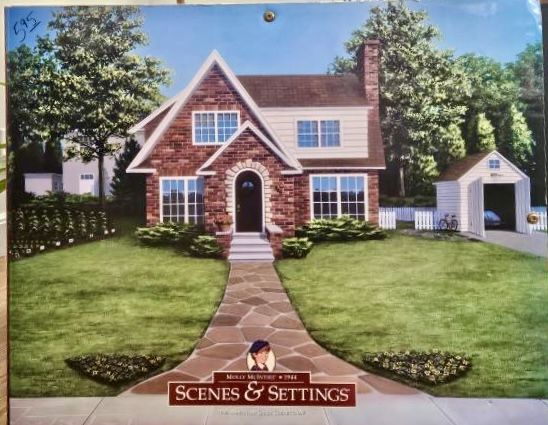 Big American Girl Doll Molly McIntire 1944 Scenes & Settings Collection Floor Book