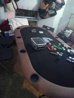Poker table