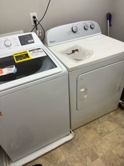 Washer and dryer MUST GO!!!