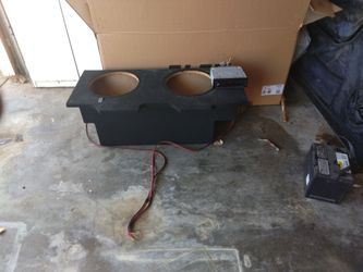 Speaker Box And Pioneer CD Player Wit Bluetooth