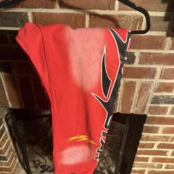 Red Hellstar sweats-L