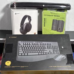 ALL NEW Computer Set Up Bundle, Color Black