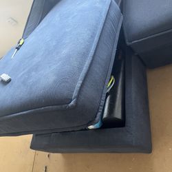 Dark Blue Couch 