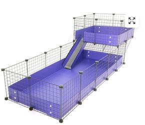 XL Guinea Pig Cage with Loft & Stand – Guinea Pig Cage Company – Complete Setup