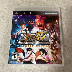 Super Street Fighter IV Arcade Edition PS3
