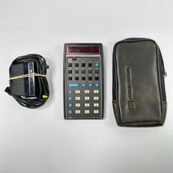 HP 35 Decommissioned NASA Scientific Calculator Tested Read