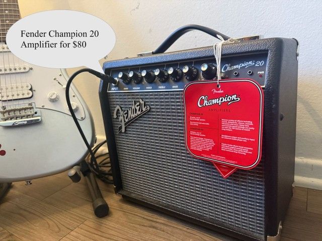 Fender Champion 20 - Guitar Amplifier (Mint Condition)