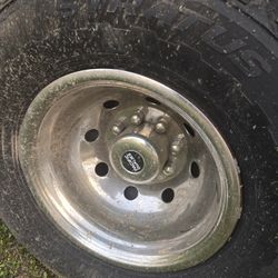 6  New Tires  With Ford Rims 