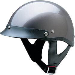 Motorcycle Half Helmet HCI Medium Gray NeverWorn