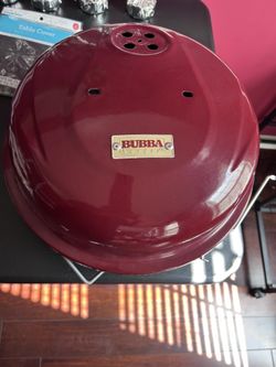 Bubba Burger 18-inch Portable Charcoal Grill.