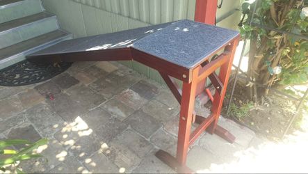wooden pet ramp