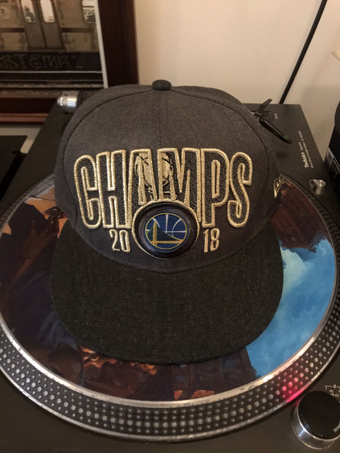 Warriors Championship hat