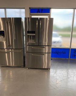 Maytag 4 Door Stainless Steel Refrigerator Fridge
