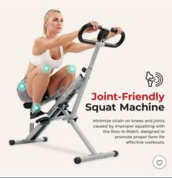 Squat Machine Row-N-Ride