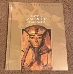 Large Coffee Table book! Illustrated "Egypt: Land of the Pharoahs "