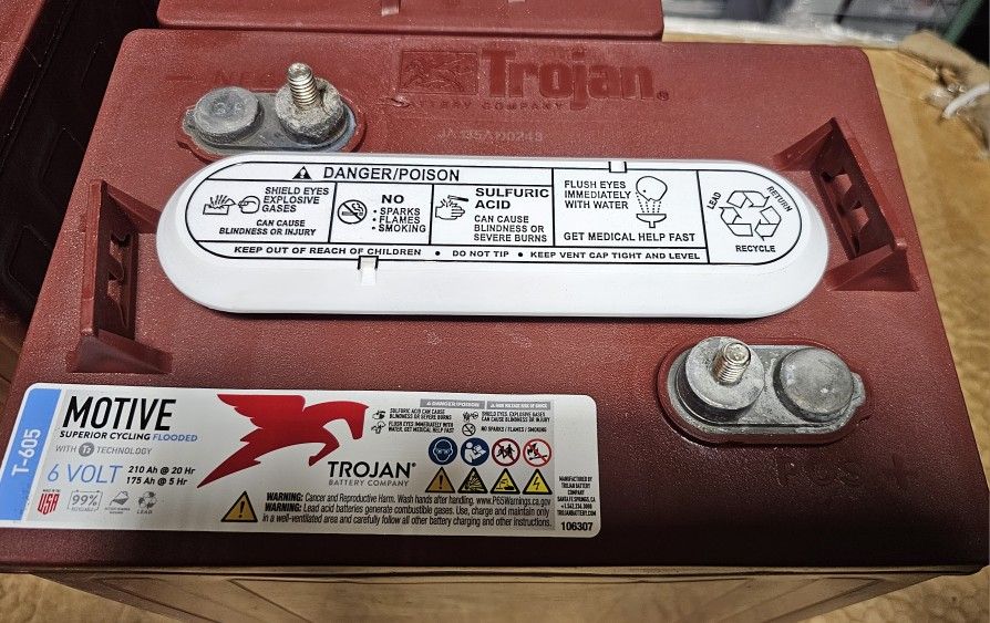 From Group-6volt With 210AH New Battery, Guarantee Of 1 Year 