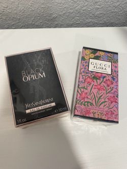 Gucci and YSL perfume