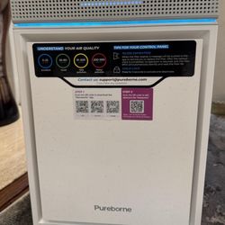 Air Purifiers for Bedroom Home Large Room up to 2800 Sq Ft PM 2.5 Display Air Quality Sensor True HEPA Air Filter for Fur Odor Smoke with Three-Sided 