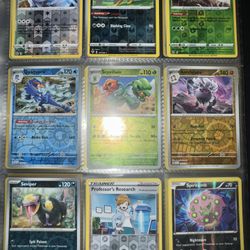 Pokemon Reverse Holo Lot Of 72 Cards