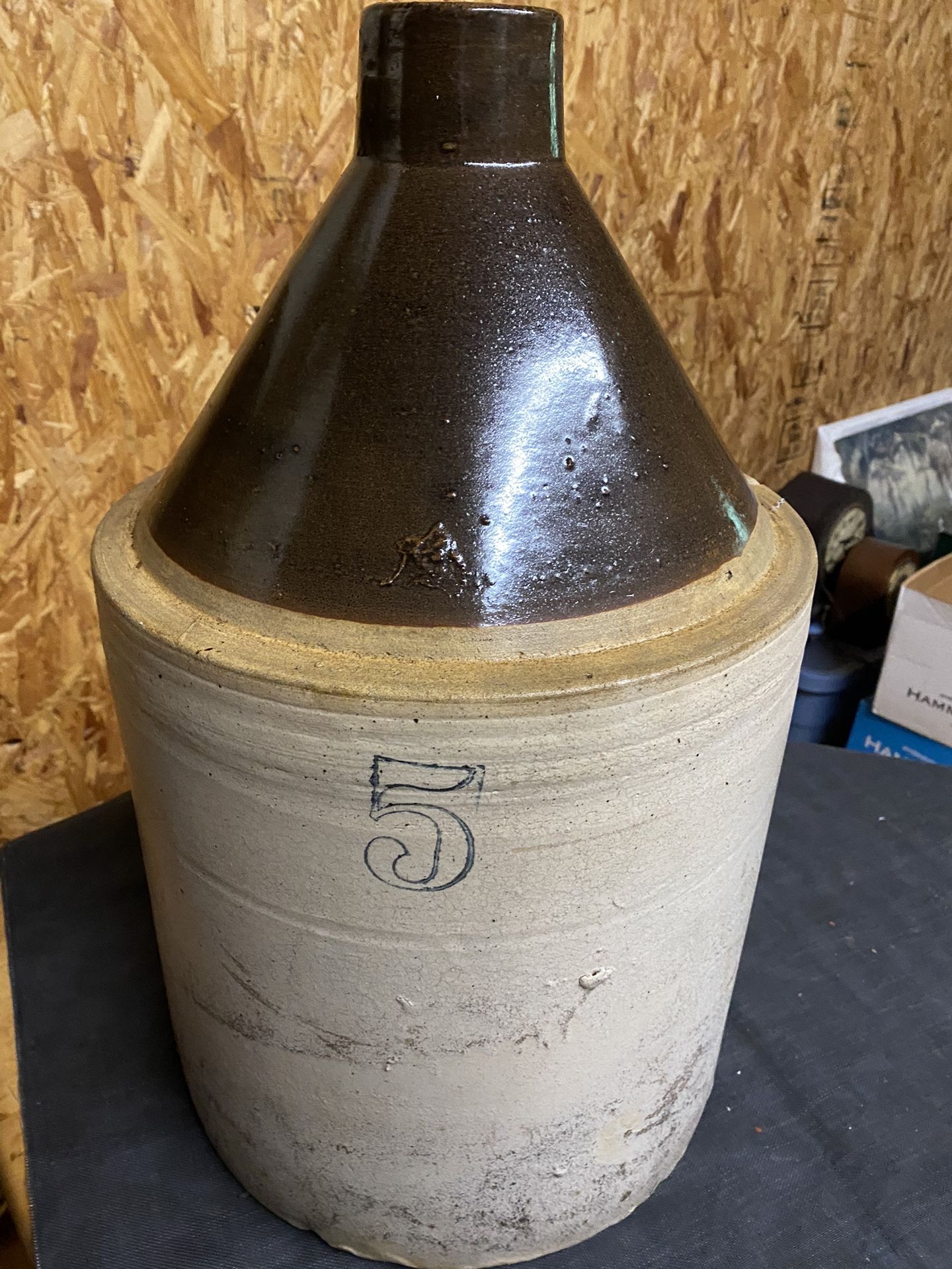 Whiskey Jug #5 Gallon (Lancaster Co Pa.)