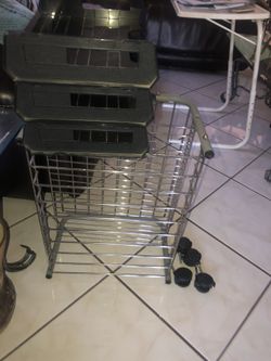 Computer Printer Stand File with File Trays