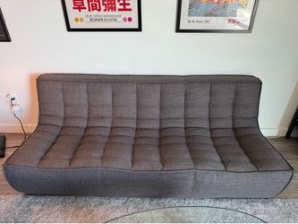 Ethnicraft N701 3-Seat Sofa – Dark Grey – Modern Designer Couch