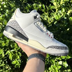 Jordan Retro 3 White Cement