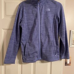 The North Face Blue Light Weight Coat Girls XL/women’s Medium