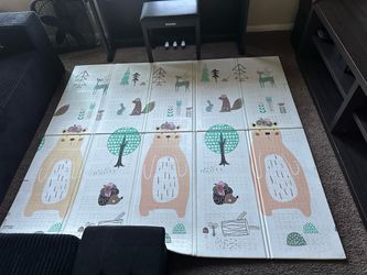 Foldable Baby Play Mat 59 in x 59 in
