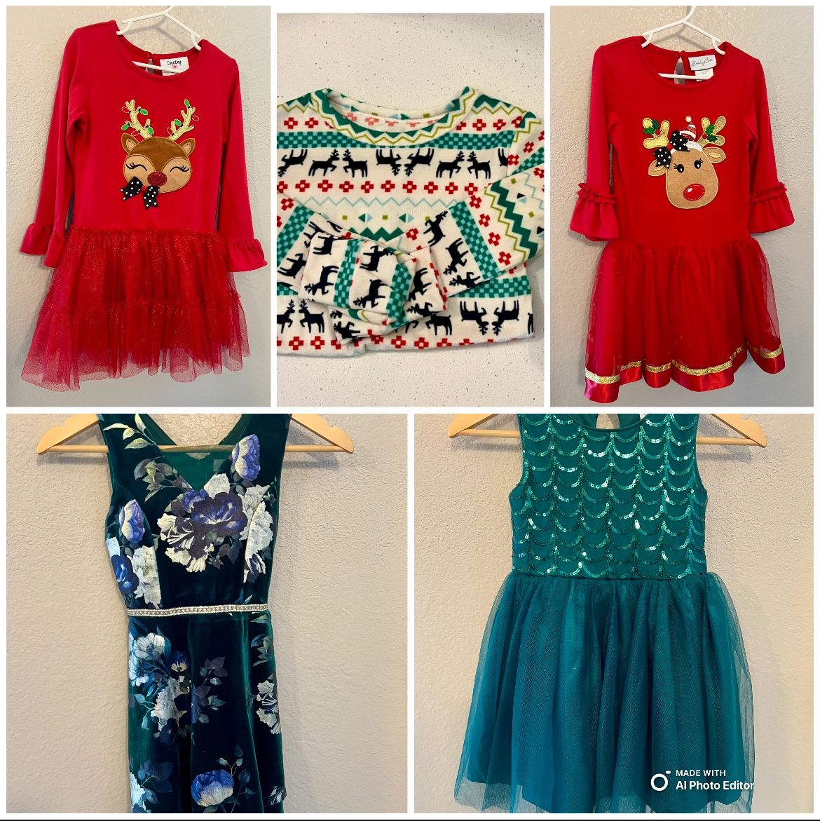 🎄Girls Holiday / Christmas Clothing Sizes 5-7