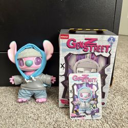 Miniso Disney Stitch Gen Z Street Pendant Blind Box- Vaporwave