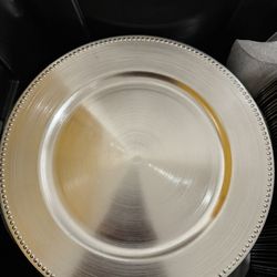 Charger Plates Silver