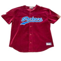 X-Large - Palace Cord Baseball Jersey (Burgandy) Size XL