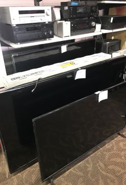 HD TVS TV TELEVISION SONY SAMSUNG LG HISENSE 19" 32 50 55 60” televisions! 70$ & Up